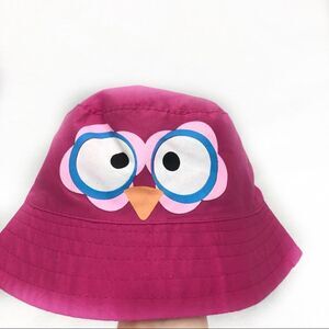Children’s one size pink owl‎ hat new with tags